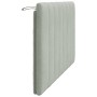 Hellgraues, samtgepolstertes Kopfteil 120 cm von , Kopf- und Fußteile - Ref: Foro24-374661, Preis: 48,30 €, Rabatt: %
