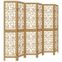 6-panel partition screen solid paulownia wood brown by , Room dividers - Ref: Foro24-358874, Price: 110,19 €, Discount: %