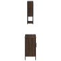 2-teiliges Badezimmermöbel-Set aus eichenbraunem Sperrholz von , Badezimmermöbel - Ref: Foro24-3214664, Preis: 106,40 €, Raba...