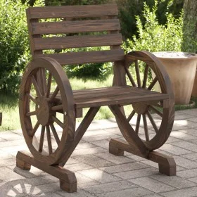 Garden chairs 4 units solid fir wood by , Garden chairs - Ref: Foro24-3207128, Price: 434,74 €, Discount: %