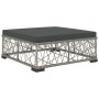 6-teiliges Gartenmöbel-Set und graue synthetische Rattankissen von vidaXL, Gartensets - Ref: Foro24-46811, Preis: 390,73 €, R...