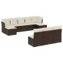 10-piece garden sofa set and brown synthetic rattan cushions by , Garden sets - Ref: Foro24-3218293, Price: 601,13 €, Discoun...