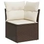 5-piece garden dining set and brown synthetic rattan cushions by , Garden sets - Ref: Foro24-3220152, Price: 358,41 €, Discou...