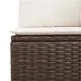 5-piece garden dining set and brown synthetic rattan cushions by , Garden sets - Ref: Foro24-3220152, Price: 358,41 €, Discou...