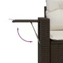 6-teiliges Gartensofa-Set und braune synthetische Rattankissen von , Gartensets - Ref: Foro24-3220192, Preis: 411,01 €, Rabat...