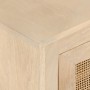 TV-Schrank aus massivem Mangoholz und Eisen, 110 x 30 x 40 cm von , CD- und DVD-Speicher - Ref: Foro24-372022, Preis: 144,99 ...