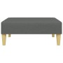 2-seater sofa bed with pillows and stool in dark gray fabric by , Sofas - Ref: Foro24-3216256, Price: 301,30 €, Discount: %