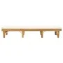 Folding sun lounger with solid acacia wood cushion by vidaXL, Loungers - Ref: Foro24-46490, Price: 266,96 €, Discount: %