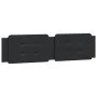 Cabecero de cama acolchado cuero sintético negro 200 cm de , Cabeceros y pies de cama - Ref: Foro24-374883, Precio: 57,11 €, ...