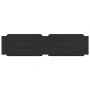 Cabecero de cama acolchado cuero sintético negro 200 cm de , Cabeceros y pies de cama - Ref: Foro24-374883, Precio: 57,11 €, ...