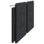 Cabecero de cama acolchado cuero sintético negro 200 cm de , Cabeceros y pies de cama - Ref: Foro24-374883, Precio: 58,04 €