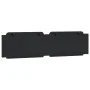 Cabecero de cama acolchado cuero sintético negro 200 cm de , Cabeceros y pies de cama - Ref: Foro24-374883, Precio: 57,11 €, ...