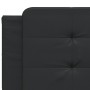 Gepolstertes Bettkopfteil aus schwarzem Kunstleder, 200 cm von , Kopf- und Fußteile - Ref: Foro24-374883, Preis: 58,49 €, Rab...