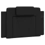 Bed with black synthetic leather mattress 90x200 cm by , Beds and slatted bases - Ref: Foro24-3208768, Price: 286,20 €, Disco...