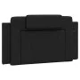 Bed with black synthetic leather mattress 100x200 cm by , Beds and slatted bases - Ref: Foro24-3208775, Price: 288,22 €, Disc...