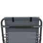 Textilene-Grau-Gartenstuhl-Kopfstütze 40x7,5x15 cm von vidaXL, Kissen für Stühle und Sofas - Ref: Foro24-47931, Preis: 14,21 ...