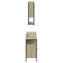 Set de muebles de baño 3 pzas madera contrachapada roble Sonoma de , Muebles de baño - Ref: Foro24-3214666, Precio: 179,42 €,...