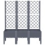 Pflanzgefäß mit grauem PP-Gitter 120x40x142 cm von , Töpfe und Pflanzgefäße - Ref: Foro24-367926, Preis: 96,30 €, Rabatt: %
