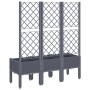 Pflanzgefäß mit grauem PP-Gitter 120x40x142 cm von , Töpfe und Pflanzgefäße - Ref: Foro24-367926, Preis: 96,30 €, Rabatt: %