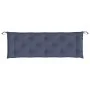Garden bench cushions 2 pcs navy blue Oxford fabric 150x50x7 cm by , Cushions for chairs and sofas - Ref: Foro24-379085, Pric...