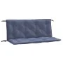 Cojines banco jardín 2 uds tela Oxford azul marino 120x50x7 cm de , Cojines para sillas y sofás - Ref: Foro24-379064, Precio:...