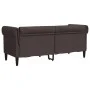 Chesterfield 2 seater sofa dark brown fabric by , Sofas - Ref: Foro24-372550, Price: 299,62 €, Discount: %