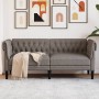 Chesterfield 2-seater sofa taupe gray fabric by , Sofas - Ref: Foro24-372552, Price: 253,77 €, Discount: %