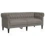 Chesterfield 2-seater sofa taupe gray fabric by , Sofas - Ref: Foro24-372552, Price: 249,99 €, Discount: %