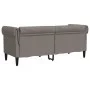 Chesterfield 2-seater sofa taupe gray fabric by , Sofas - Ref: Foro24-372552, Price: 249,99 €, Discount: %