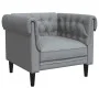Chesterfield-Sessel aus hellgrauem Stoff von , Sofas - Ref: Foro24-372538, Preis: 174,58 €, Rabatt: %