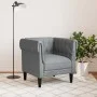 Chesterfield-Sessel aus hellgrauem Stoff von , Sofas - Ref: Foro24-372538, Preis: 174,58 €, Rabatt: %