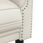 Cremefarbenes 3-Sitzer-Sofa aus Samt von , Sofas - Ref: Foro24-372592, Preis: 262,42 €, Rabatt: %