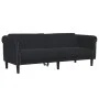 3-Sitzer-Sofa aus schwarzem Samt von , Sofas - Ref: Foro24-372590, Preis: 260,69 €, Rabatt: %