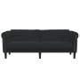 3-Sitzer-Sofa aus schwarzem Samt von , Sofas - Ref: Foro24-372590, Preis: 279,95 €, Rabatt: %