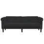 3-Sitzer-Sofa aus schwarzem Samt von , Sofas - Ref: Foro24-372590, Preis: 260,69 €, Rabatt: %