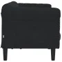 3-Sitzer-Sofa aus schwarzem Samt von , Sofas - Ref: Foro24-372590, Preis: 260,69 €, Rabatt: %