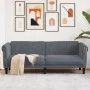 Dunkelgraues 3-Sitzer-Sofa aus Samt von , Sofas - Ref: Foro24-372586, Preis: 281,85 €, Rabatt: %