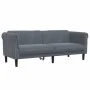Dunkelgraues 3-Sitzer-Sofa aus Samt von , Sofas - Ref: Foro24-372586, Preis: 281,85 €, Rabatt: %