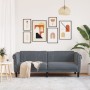 Dunkelgraues 3-Sitzer-Sofa aus Samt von , Sofas - Ref: Foro24-372586, Preis: 285,03 €, Rabatt: %