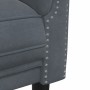 Dunkelgraues 3-Sitzer-Sofa aus Samt von , Sofas - Ref: Foro24-372586, Preis: 285,03 €, Rabatt: %