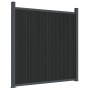 Gray WPC fence panel 353x186 cm by , fence panels - Ref: Foro24-3282790, Price: 884,98 €, Discount: %