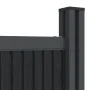 Gray WPC fence panel 353x186 cm by , fence panels - Ref: Foro24-3282790, Price: 780,92 €, Discount: %