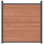 Brown WPC fence panel 872x186 cm by , fence panels - Ref: Foro24-3282802, Price: 2,00 €, Discount: %