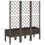 Pflanzgefäß mit braunem PP-Gitter 120x40x142 cm von , Töpfe und Pflanzgefäße - Ref: Foro24-367930, Preis: 118,52 €, Rabatt: %