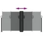 Anthracite gray retractable side awning 120x600 cm by , Umbrellas - Ref: Foro24-4004598, Price: 121,23 €, Discount: %