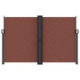 Braune einziehbare Seitenmarkise 160x600 cm von , Sonnenschirme - Ref: Foro24-4004629, Preis: 130,91 €, Rabatt: %