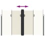 Cremefarbene einziehbare Seitenmarkise 200 x 600 cm von , Sonnenschirme - Ref: Foro24-4004655, Preis: 153,37 €, Rabatt: %