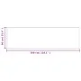 Balcony screen 100% polyester Oxford light gray 90x300 cm by , Umbrellas - Ref: Foro24-4000007, Price: 17,76 €, Discount: %