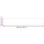 Balkonschirm 100 % Polyester Oxford hellgrau 120 x 700 cm von , Sonnenschirme - Ref: Foro24-4000018, Preis: 32,59 €, Rabatt: %