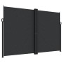 Toldo lateral retráctil negro 220x600 cm de , Sombrillas - Ref: Foro24-4004669, Precio: 184,89 €, Descuento: %